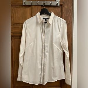 White Fitted Dress Shirt